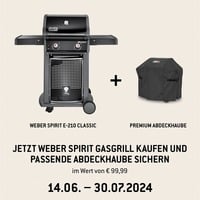 Weber Gasgrill Spirit E-210 Classic schwarz