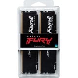 Kingston FURY DIMM 32 GB DDR5-4800 (2x 16 GB) Dual-Kit, Arbeitsspeicher schwarz, KF548C38BBK2-32, FURY Beast, INTEL XMP