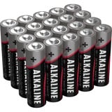 Ansmann Alkaline Red, Batterie 20 Stück, AA