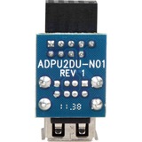 DeLOCK USB 2.0 Adapter, 9 Pin Header > 2x USB-A Buchse nach oben, übereinander