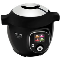 Krups Cook4Me Touch WIFI, Multikocher schwarz/silber, 1.600 Watt, 6 Liter