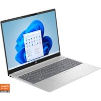 HP Pavilion 16-ag0057ng, Notebook silber, Windows 11 Home 64-Bit, 40.6 cm (16 Zoll), 1 TB SSD