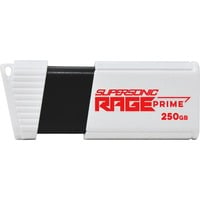 Patriot Supersonic Rage Prime 250 GB, USB-Stick weiß/schwarz, USB-A 3.2 Gen 2