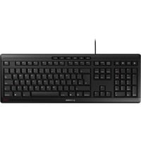 CHERRY STREAM KEYBOARD, Tastatur schwarz, UK-Layout, SX-Scherentechnologie