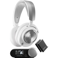 SteelSeries Arctis Nova Pro Wireless P, Gaming-Headset weiß, ANC, USB-C, Klinke