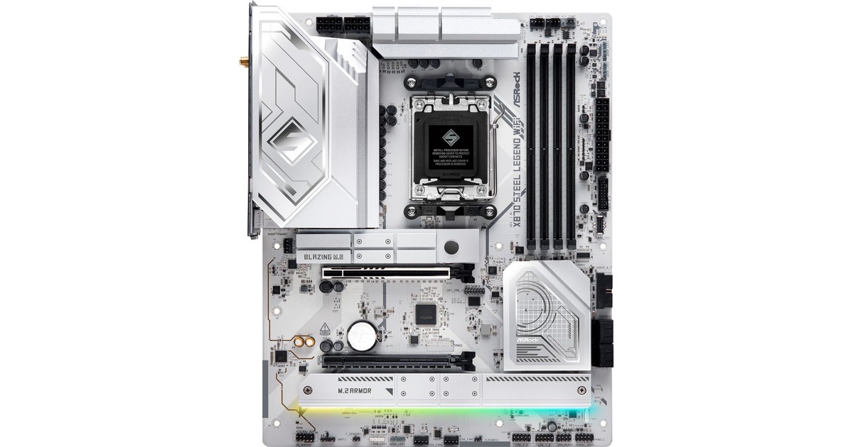 マザーボード ASRock X870 Steel Legend wifi ASRock X870 Steel Legend WiFi, Mainboard