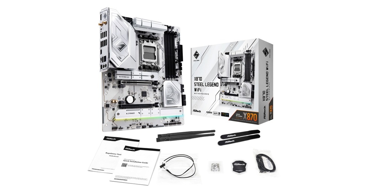 ASRock X870 Steel Legend WiFi, Mainboard