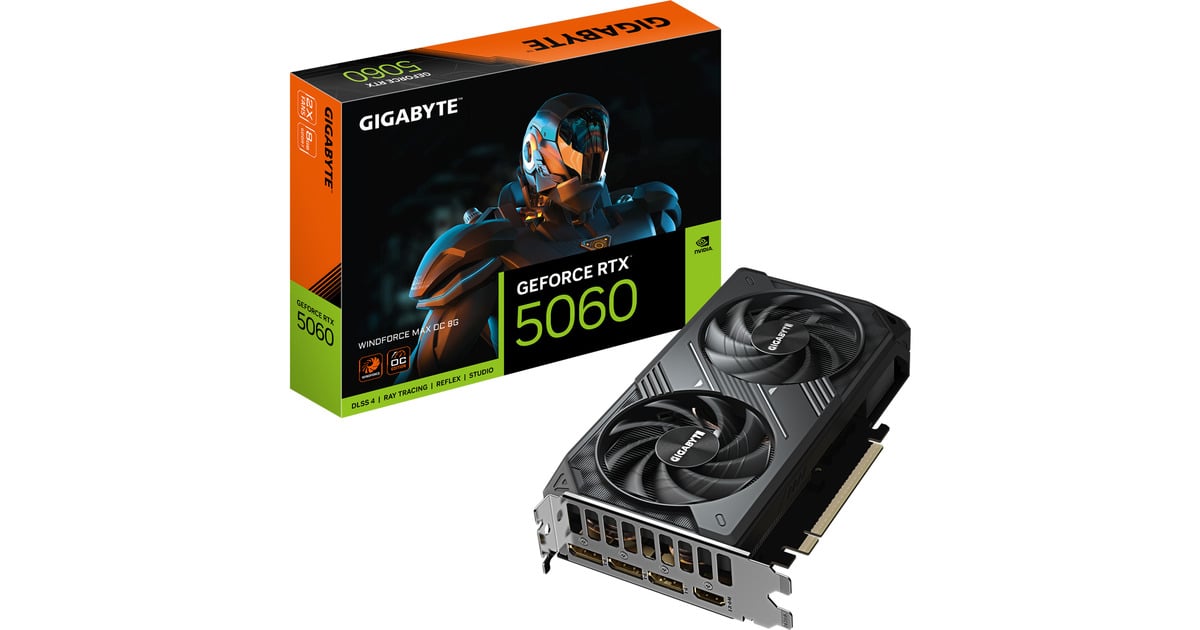 Gigabyte GeForce RTX 5060 Windforce Max OC 8G
