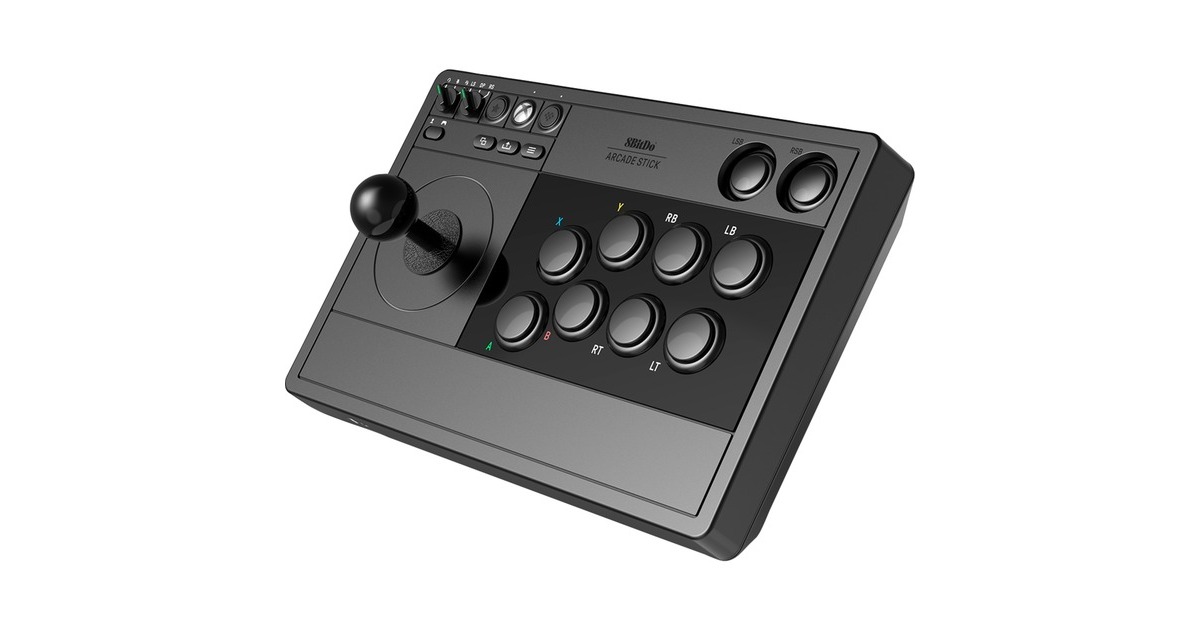8BitDo Arcade Stick for Xbox, Joystick schwarz, für Xbox, PC
