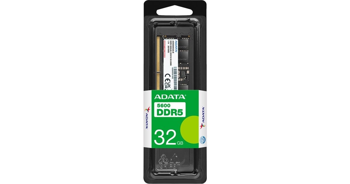 ADATA SO-DIMM 32 GB DDR5-5600 , Arbeitsspeicher schwarz