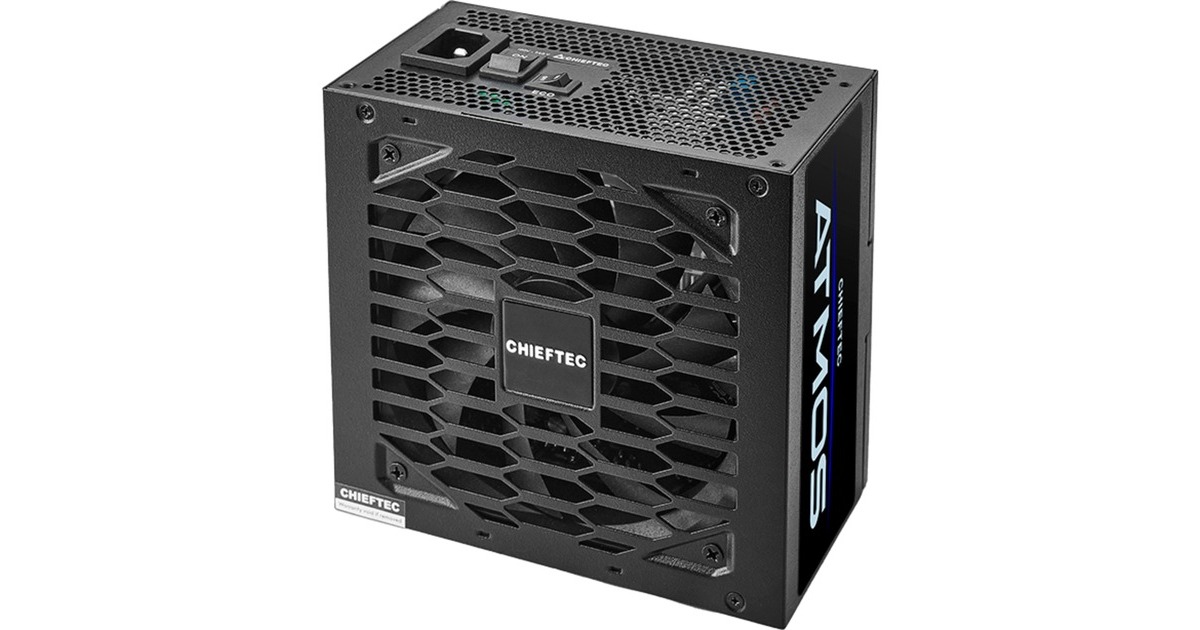 Chieftec CPX-850FC, PC-Netzteil schwarz, 1x 12VHPWR, 4x PCIe ,Kabel ...