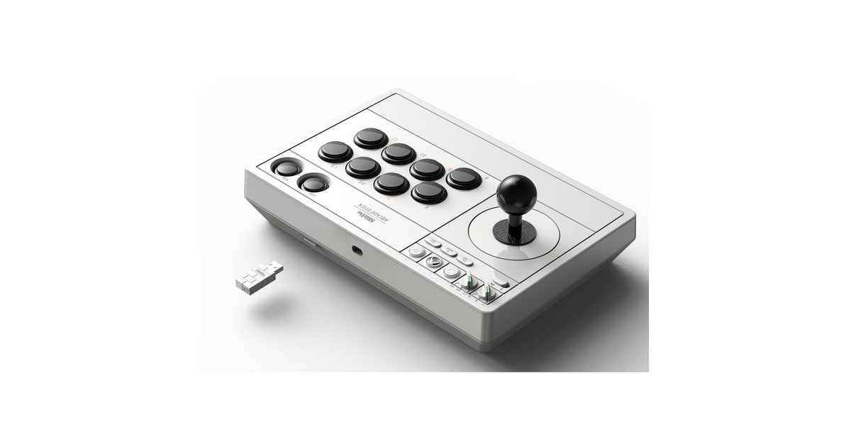 8BitDo Arcade Stick for Xbox, Joystick weiß, für Xbox, PC