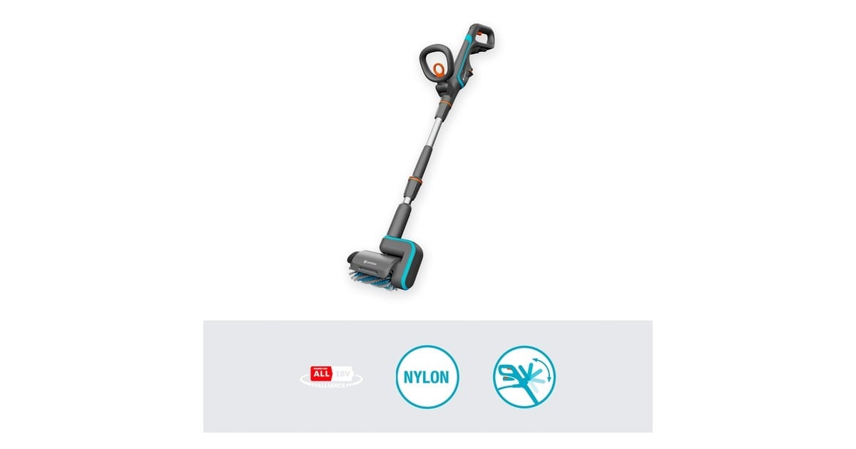 GARDENA Akku-Multi-Reiniger AquaBrush Patio 18V P4A solo  