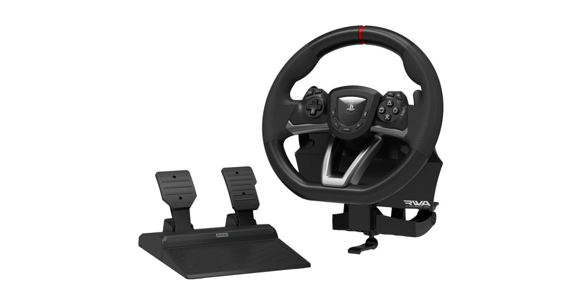 HORI RWA: Racing Wheel APEX, Lenkrad schwarz, PlayStation 5 ...
