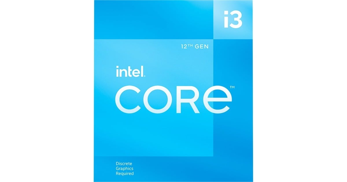 Intel® Core™ i3-12100F, Prozessor Boxed-Version