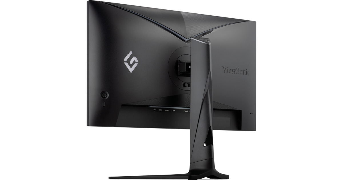ViewSonic XG275D1-4K Gaming Monitor, 27 Zoll – Dual Mode: FHD @320Hz Oder 4K @160Hz, USB-C Mit 65W Laden, Höhenverstellbar