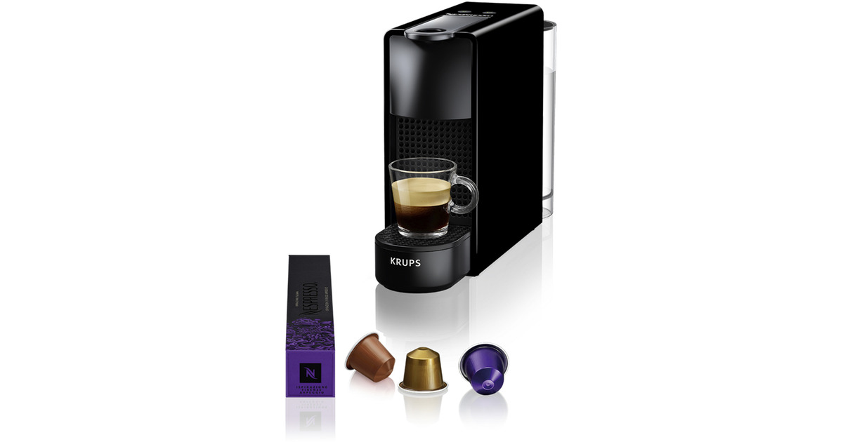 Krups Nespresso Essenza Mini XN1108, Kapselmaschine schwarz