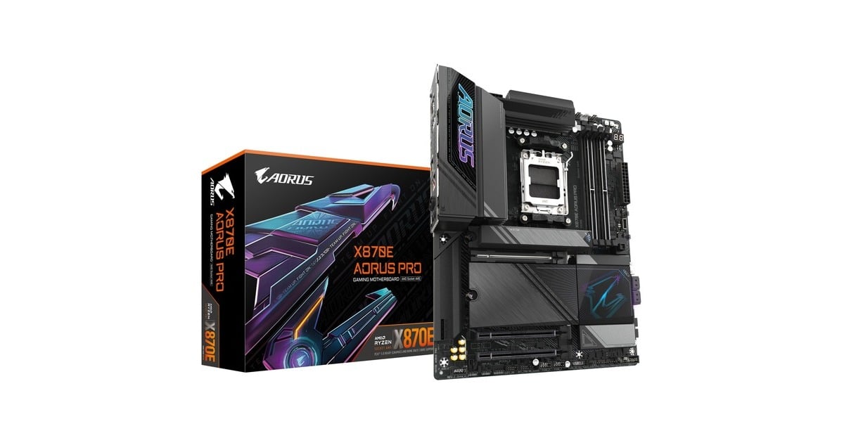 新品未使用　GIGABYTE X870E AORUS PRO GIGABYTE X870E AORUS PRO-Mainboard - Unterstützt AMD Ryzen 9000