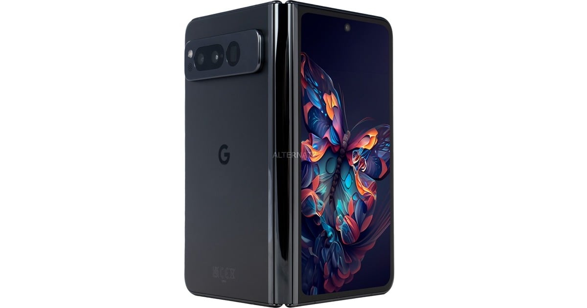 Google Pixel Fold 256GB, Handy Obsidian, Android 13, 12 GB