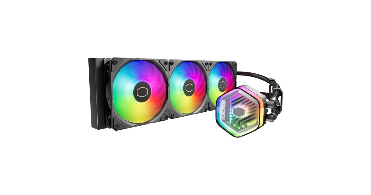 Cooler Master MasterLiquid 360 Atmos, Wasserkühlung schwarz