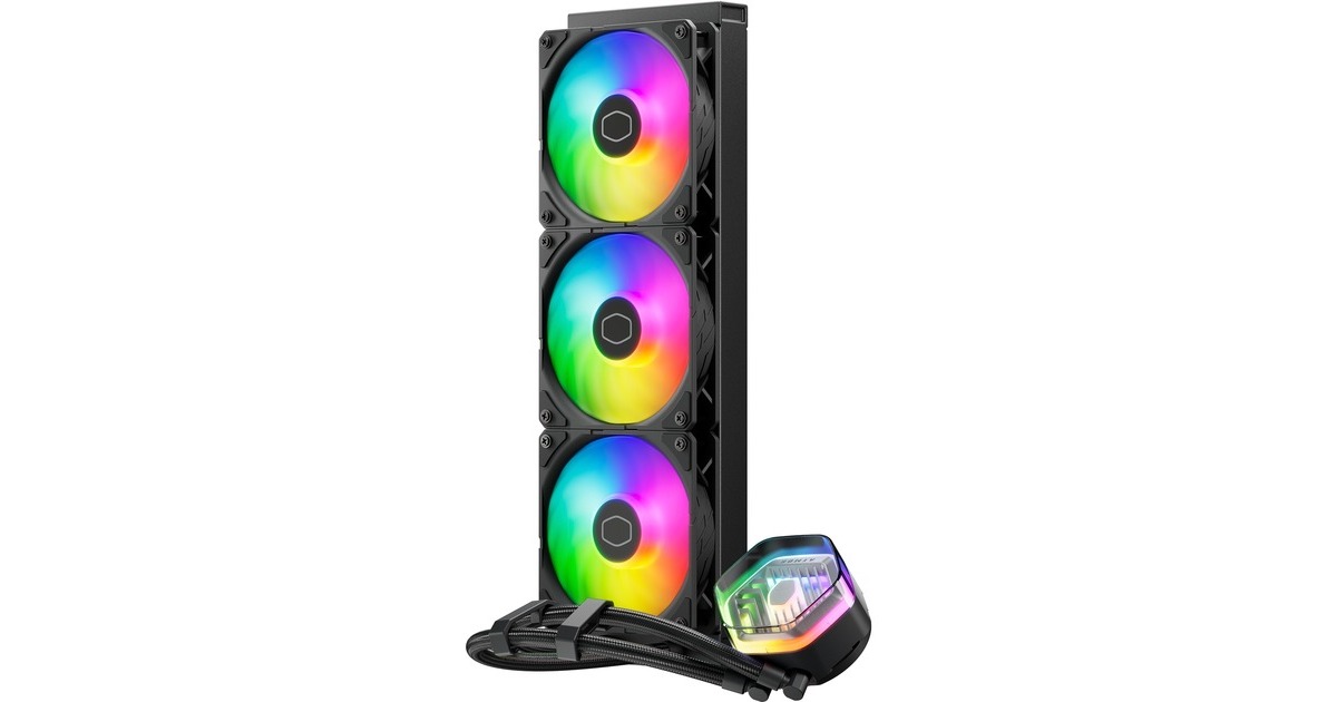 Cooler Master MasterLiquid 360 Atmos, Wasserkühlung schwarz