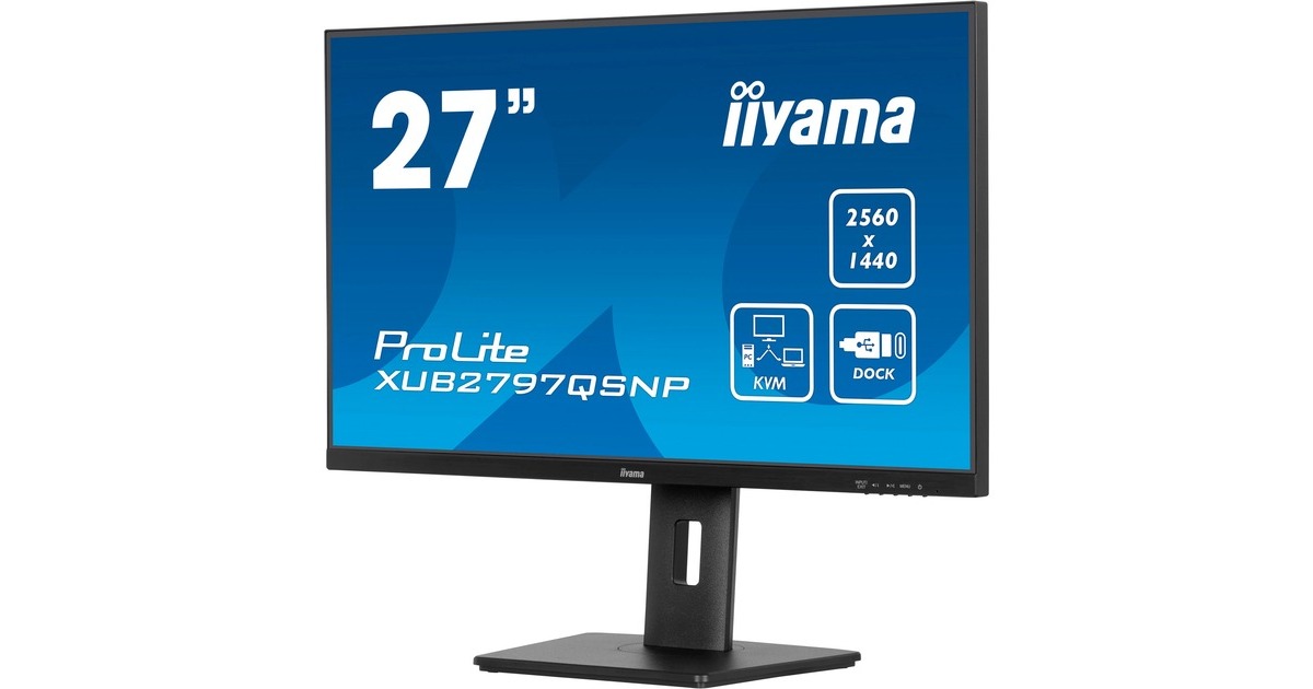 iiyama ProLite XUB2797QSNP-B1, LED-Monitor 68.5 cm (27 Zoll 