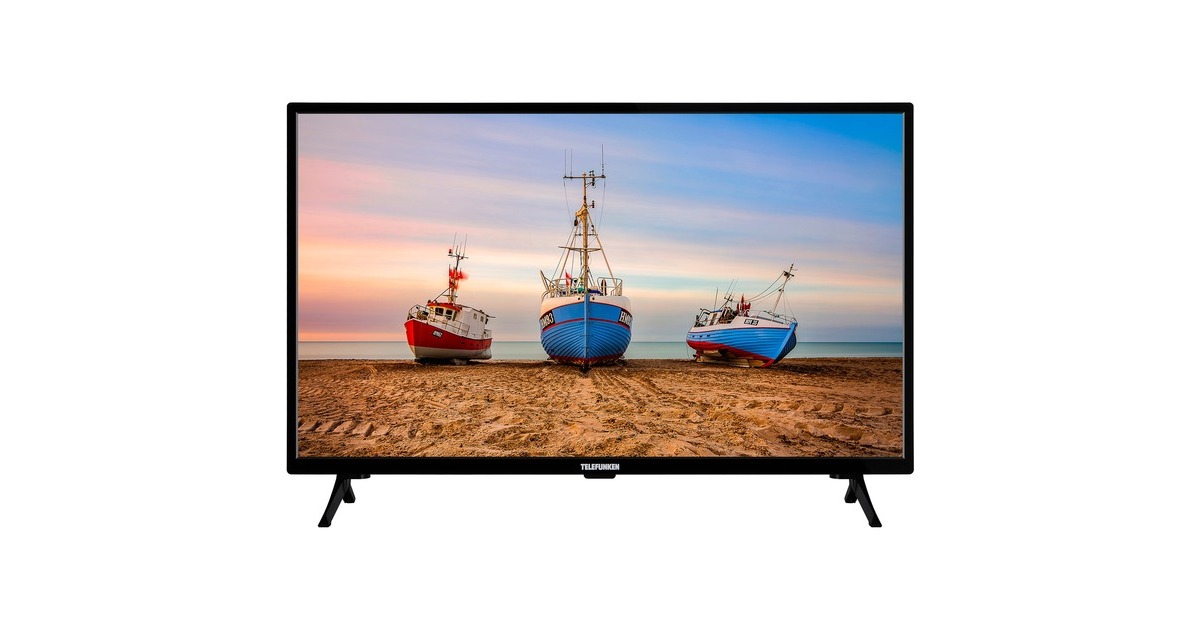Telefunken XH32SN550S, LED-Fernseher 80 cm (32 Zoll), schwarz, WXGA, Triple  Tuner | Fernseher & Zubehör