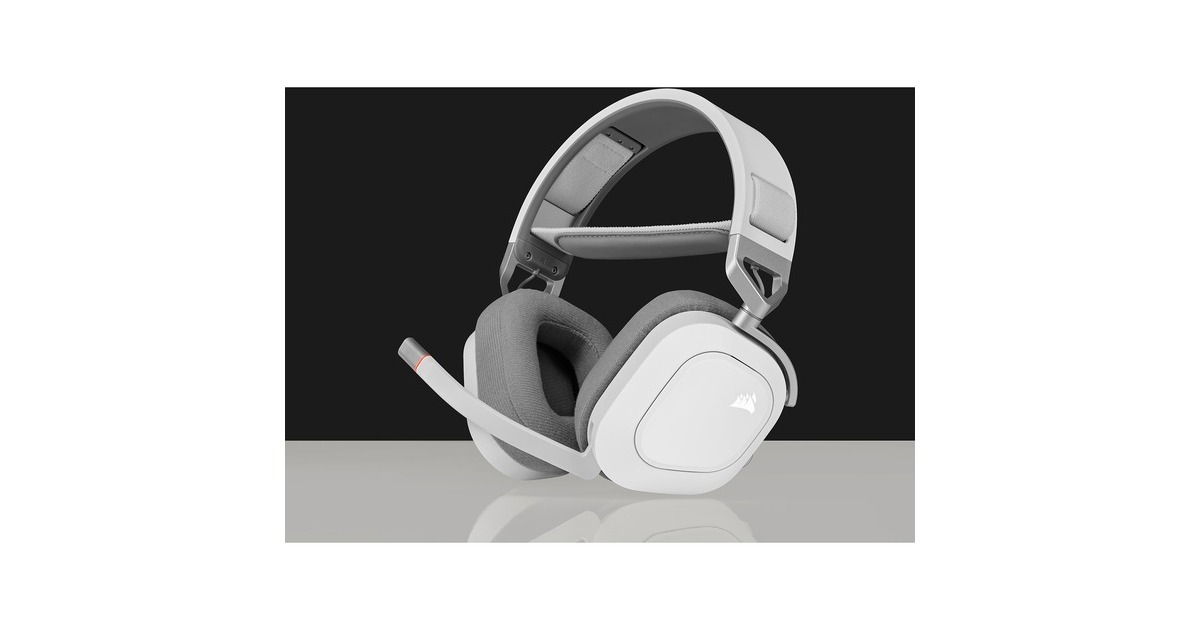 HS80 RGB USB Wired Gaming Headset — White, 47 OFF