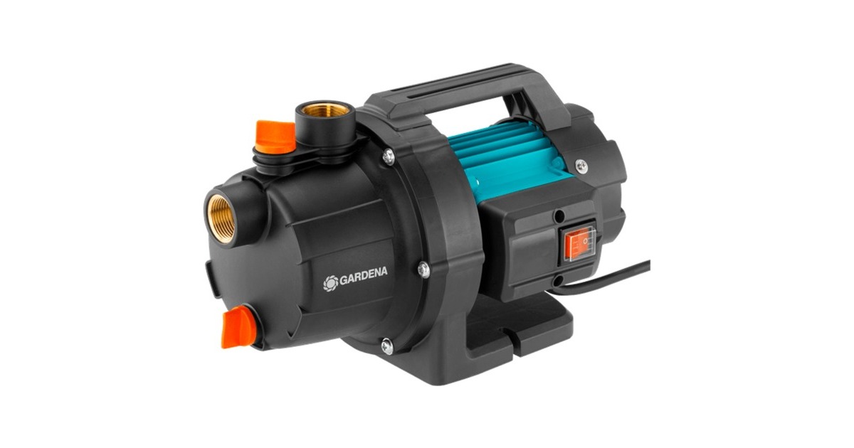 GARDENA Gartenpumpe 3000/4 BASIC türkis/schwarz, 600 Watt
