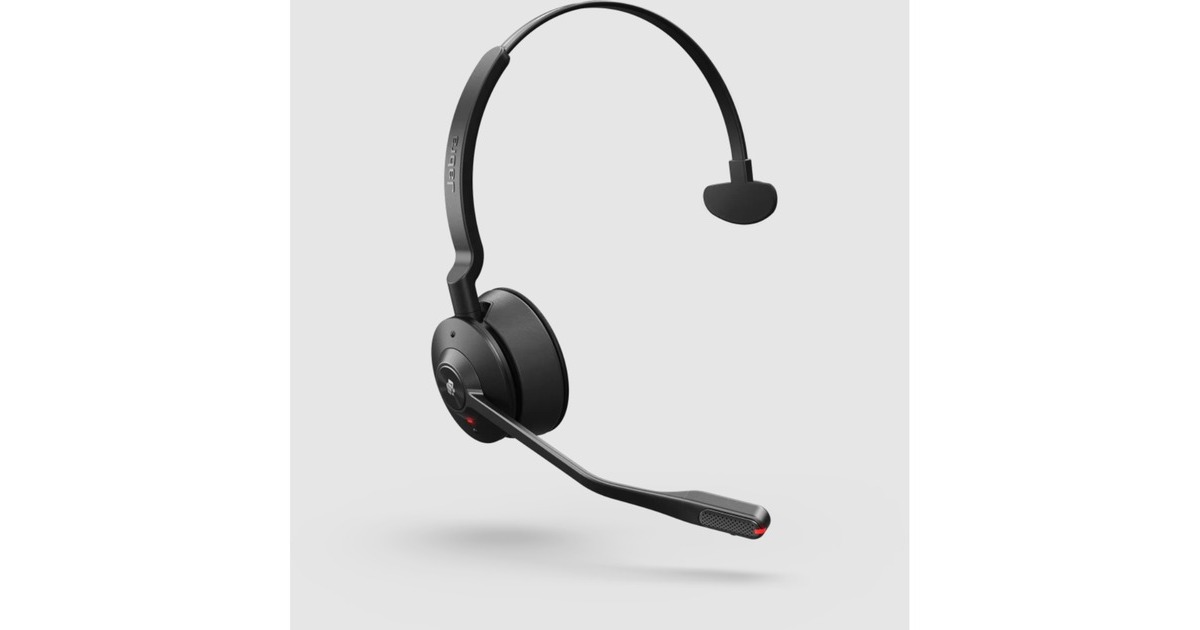 Jabra Engage 55 MS, Headset schwarz, Basisstation, USB-C, Stereo