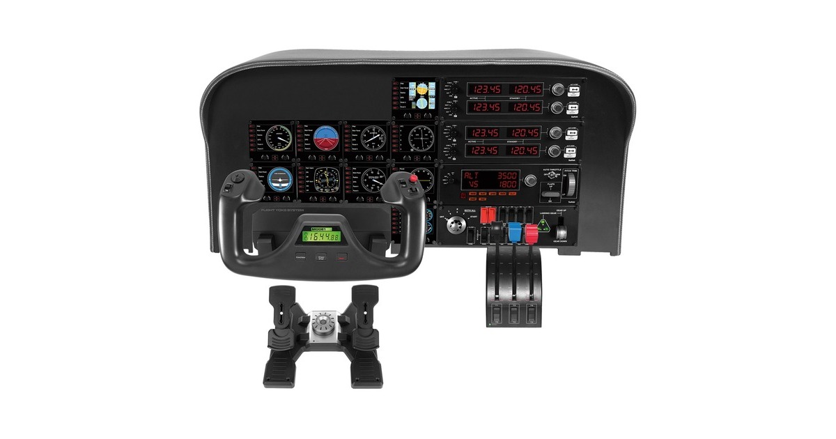 G Saitek PRO Flight Throttle Quadrant, Schubhebel G Saitek PRO Flight Throttle Quadrant, Schubhebel