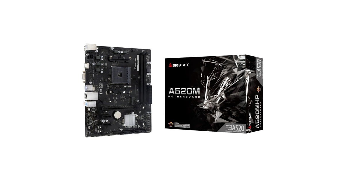 Biostar A520MHP, Mainboard