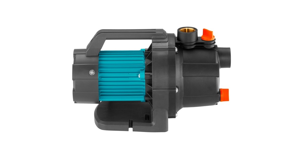GARDENA Gartenpumpe 3000/4 BASIC Set türkis/schwarz, 600 Watt, inkl