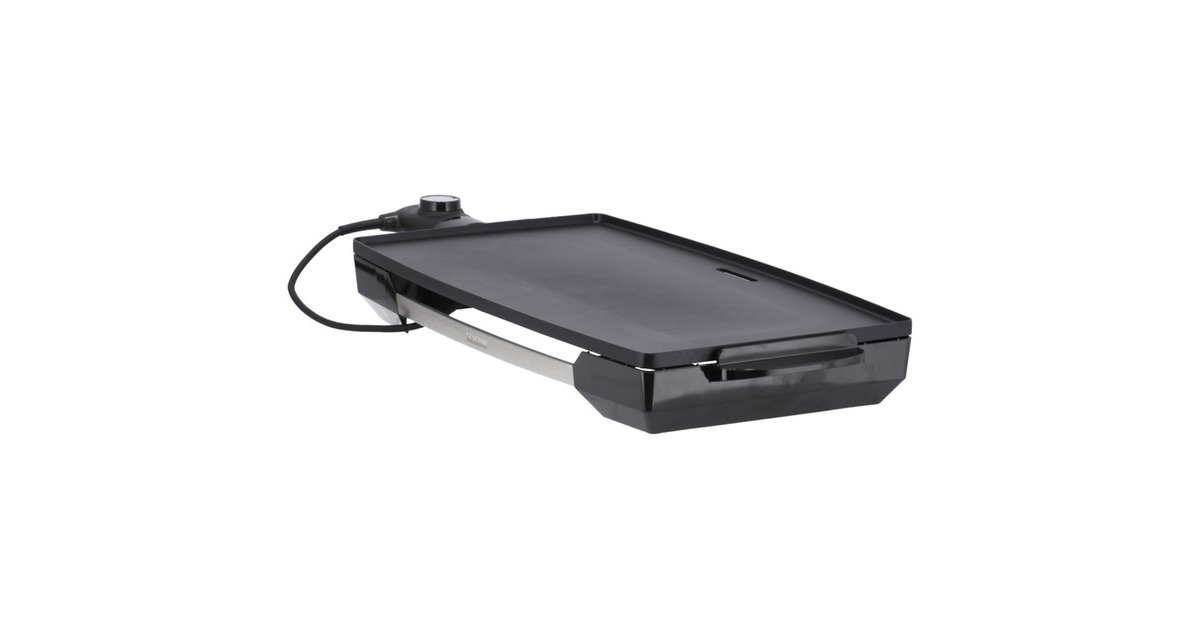 Severin Tischgrill KG 2397, Elektrogrill silber/schwarz, 2.200 Watt 