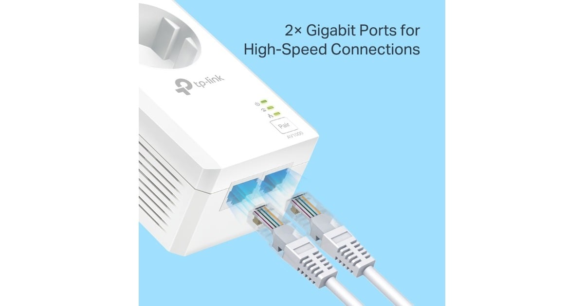 TP-Link TL-PA7027P Kit, Powerline weiß