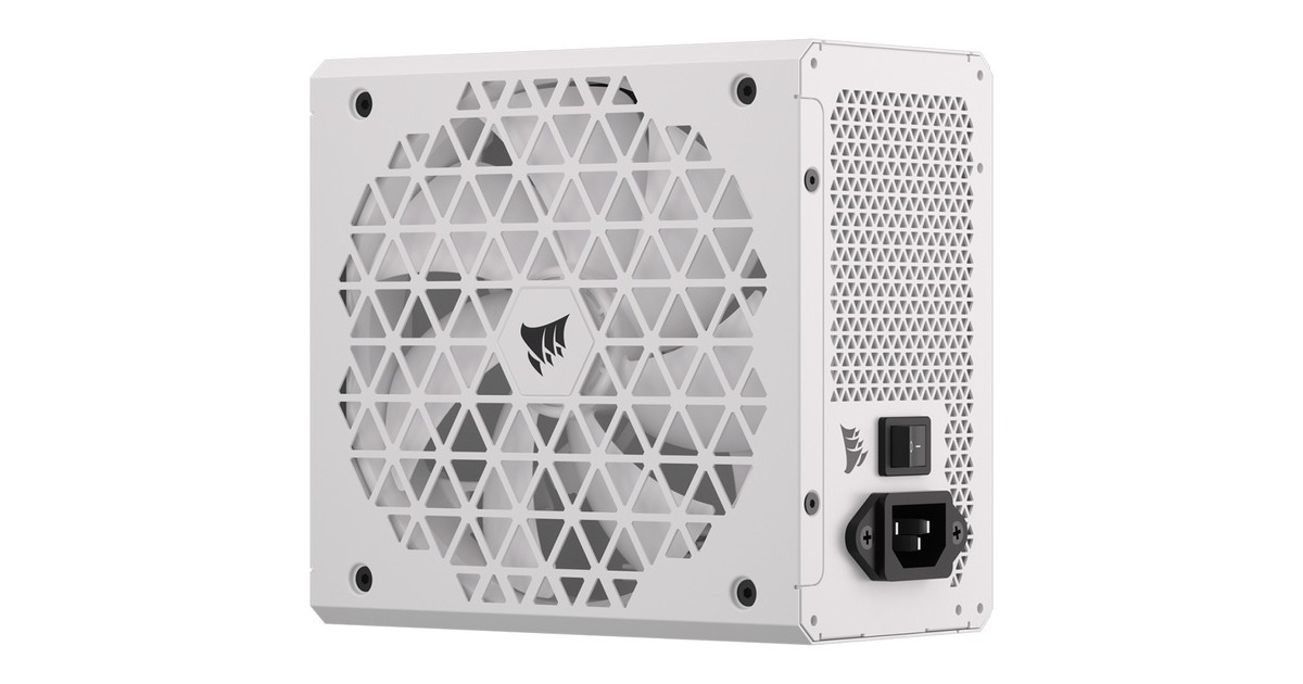 Corsair RM750x White, PC-Netzteil weiß, 4x PCIe, Kabel-Management 