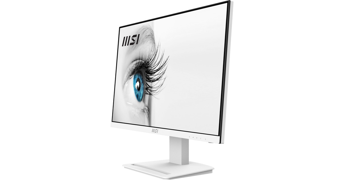 MSI PRO MP243XWDE, LED-Monitor 60 cm (24 Zoll), weiß, Full HD, AMD 