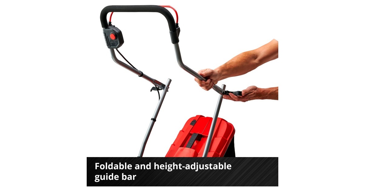 Einhell Akku Rasenmäher Ge Cm 18 33 Li Test EINHELL Akku-Rasenmäher GE-CM 18/33 Li Kit, 18Volt rot/schwarz, Li