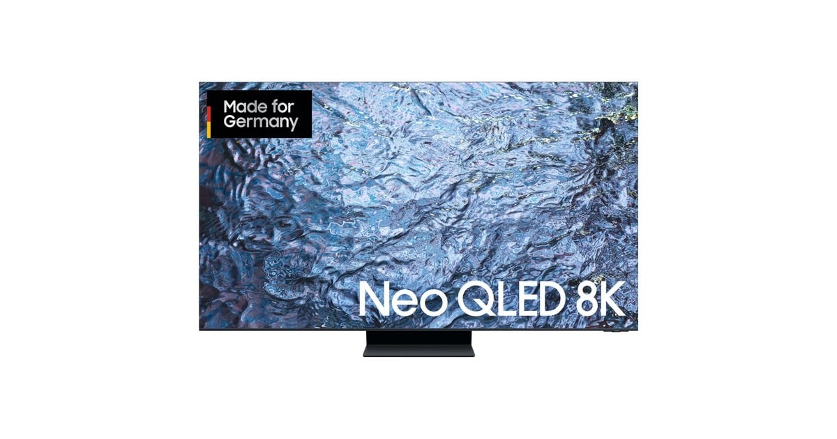 SAMSUNG Neo QLED GQ-75QN900C, QLED-Fernseher 189 cm (75 Zoll),  schwarz/silber, 8K/FUHD, Twin Tuner, HDR, Dolby Atmos, 100Hz Panel