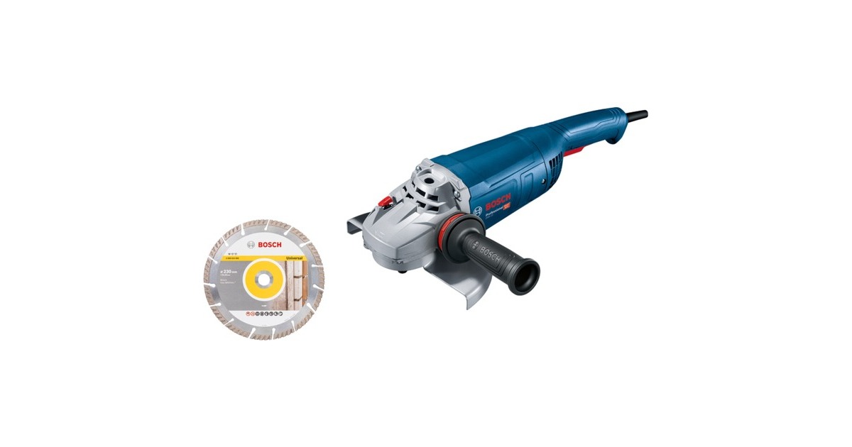 Bosch Professional Winkelschleifer GWS 22-230 J Professional blau 