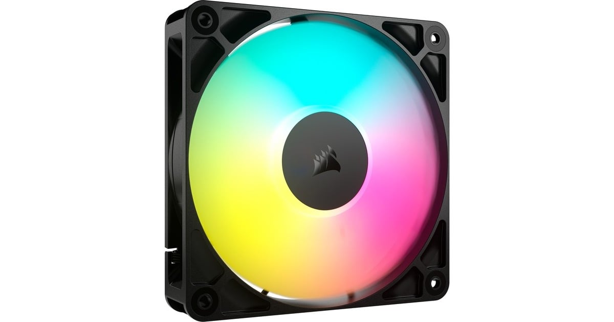 Corsair RS120 ARGB, Gehäuselüfter schwarz