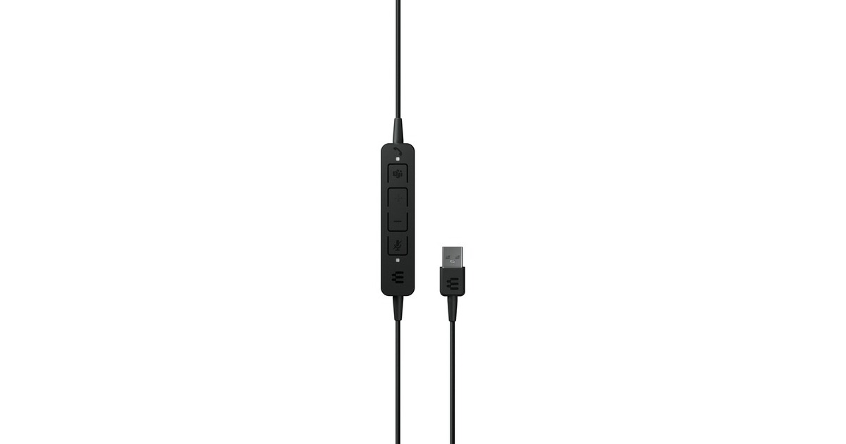 EPOS | Sennheiser ADAPT 160T USB II, Headset schwarz, Stereo, USB Outlet