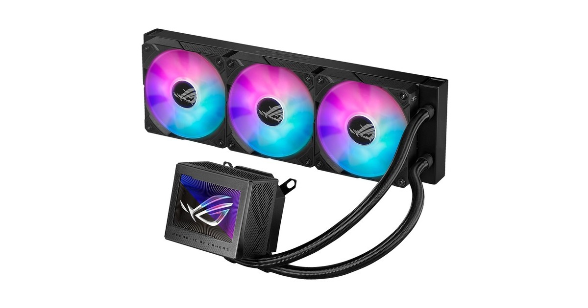 ASUS ROG RYUJIN III 360 ARGB, Wasserkühlung schwarz