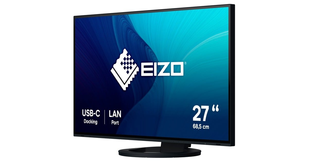 EIZO EV2795-BK, LED-Monitor 68.5 cm (27 Zoll), schwarz, QHD, IPS