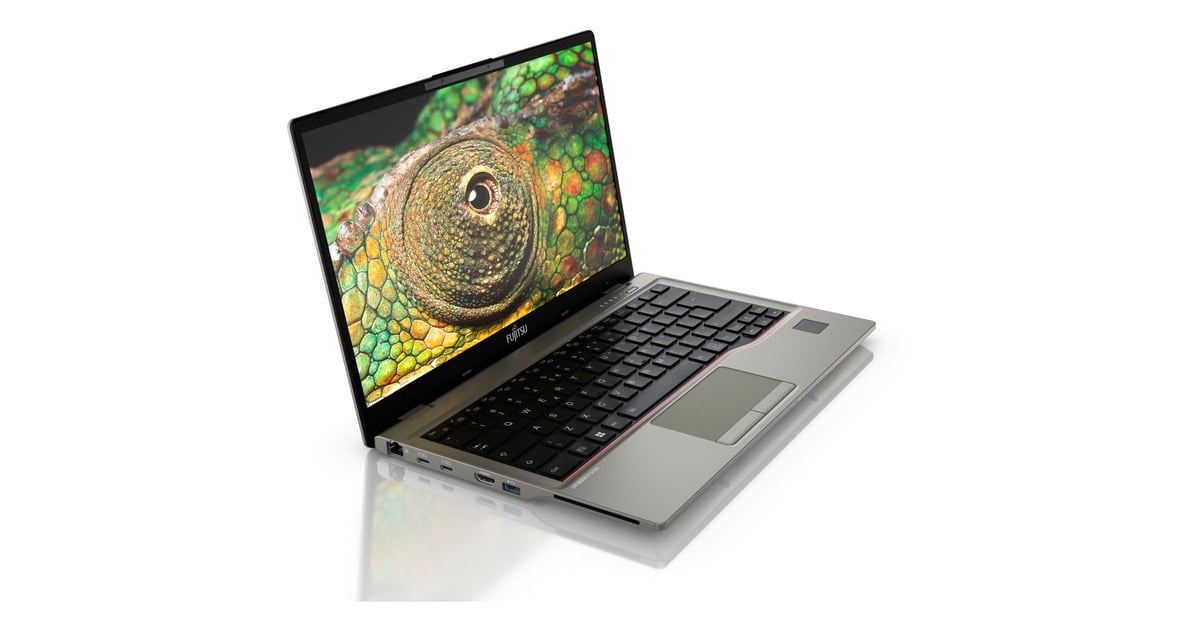 Fujitsu LIFEBOOK U7412 Generalüberholt, Notebook silber, Intel