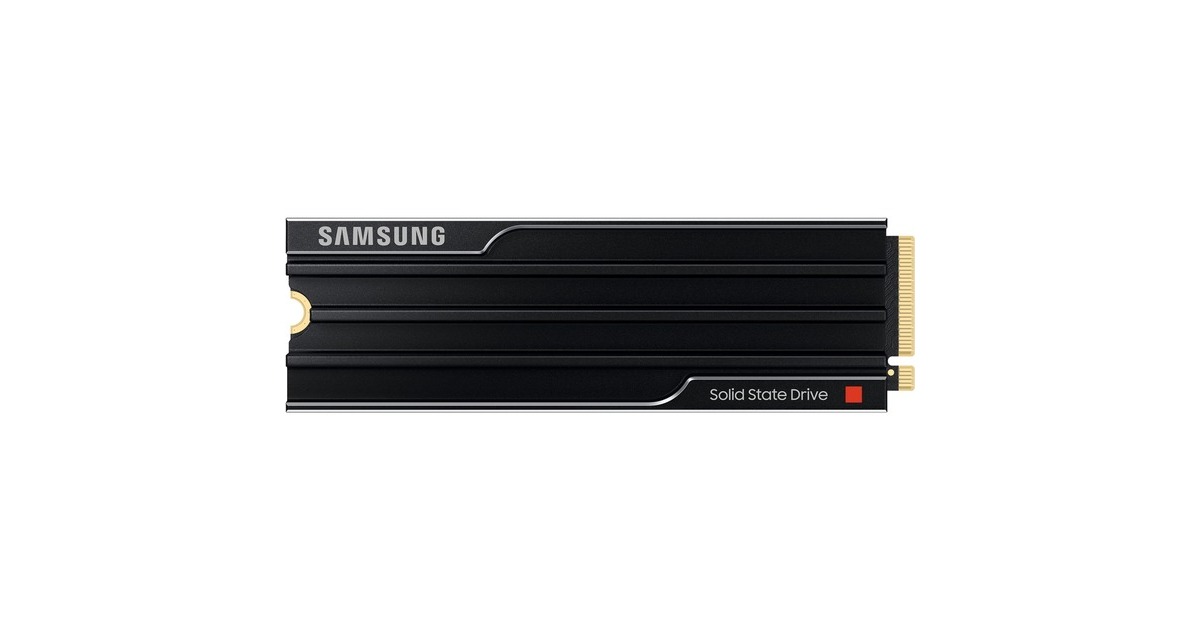 内蔵型SSD SAMSUNG 2280 SSD 9100 PRO Heatsink 2TB Samsung 9100 PRO Heatsink NVMe M.2 SSD, 2 TB, PCIe 5.0
