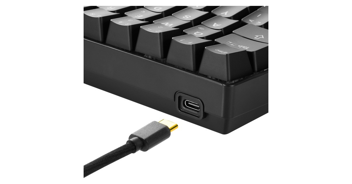 Review: Sharkoon Skiller SGK50 S4, teclado compacto bicolor con ARGB