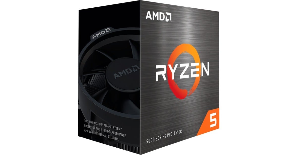 CPU AMD Ryzen 5 5500 CPU AMD Ryzen™ 5 5500, Prozessor Boxed-Version