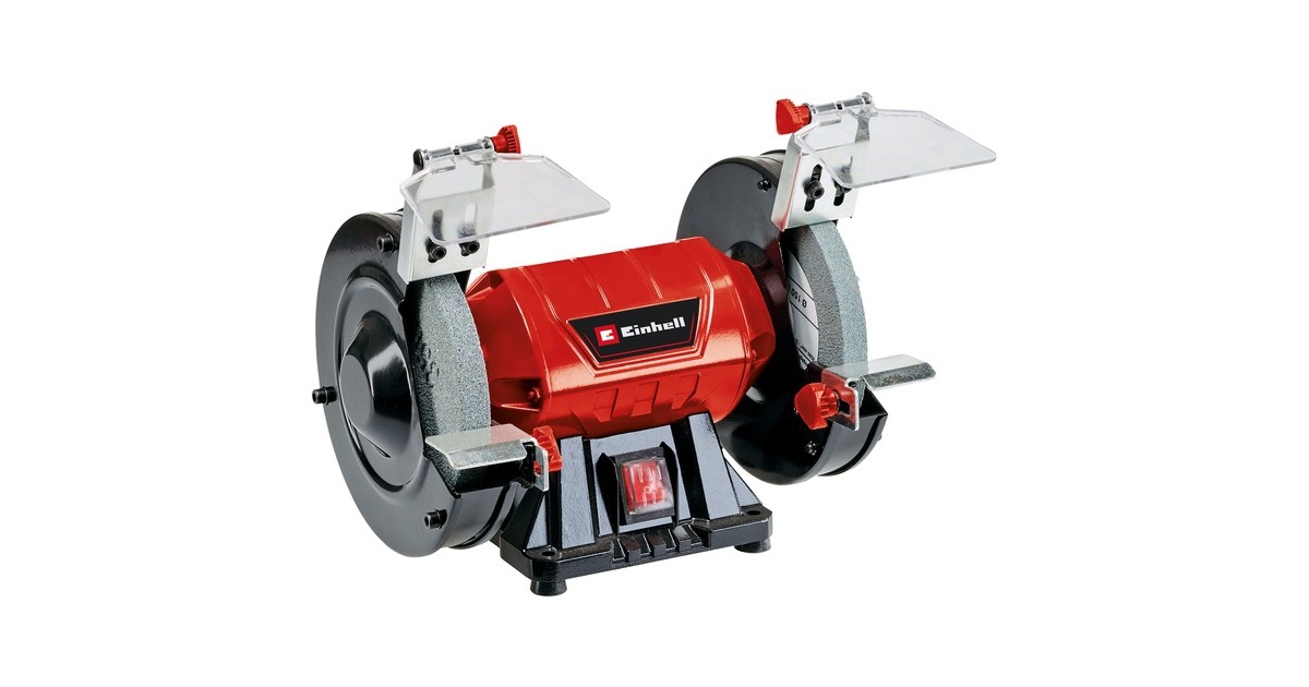 Einhell Touret à meuler TC-BG 150 B (350 W max, meule de 150 mm,) Livré avec accessoires
