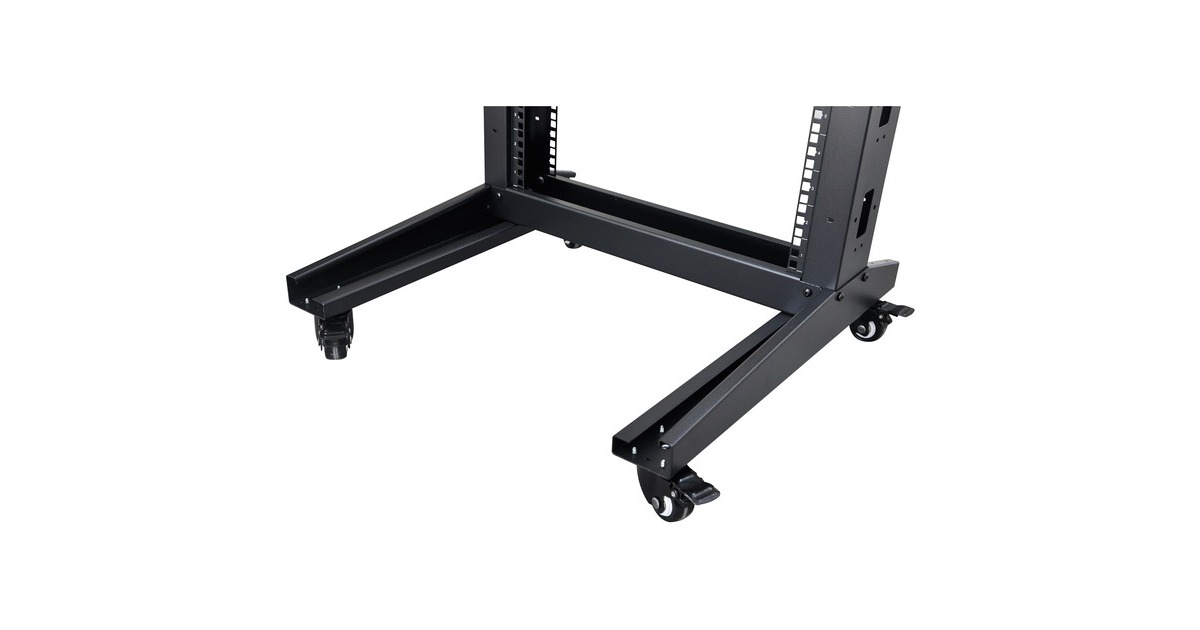 Inter-Tech SRA-6618, Rack, Server-Gehäuse schwarz, 18 Höheneinheiten